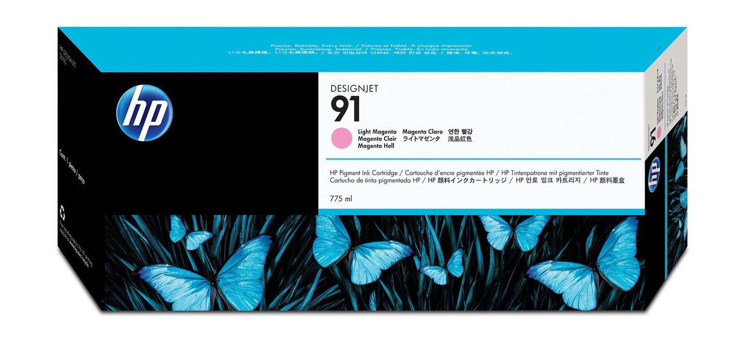 HP C9471A Light Magenta Pigment Ink Cartridge