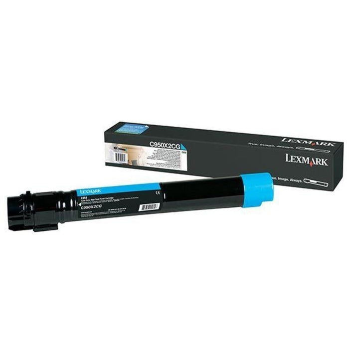 Lexmark C950X2CG Cyan High Yield Toner Cartridge