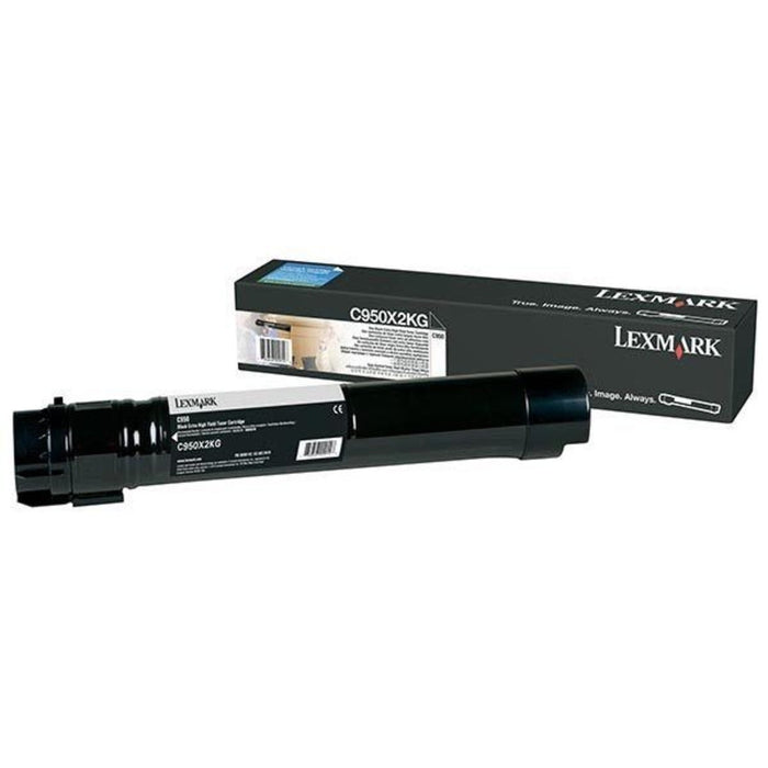 Lexmark C950X2KG Black High Yield Toner Cartridge