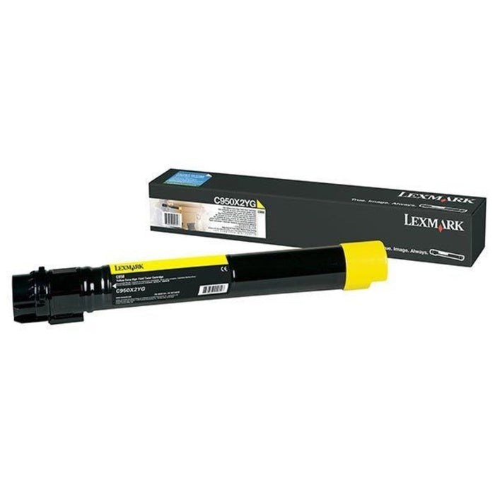 Lexmark C950X2YG Yellow High Yield Toner Cartridge