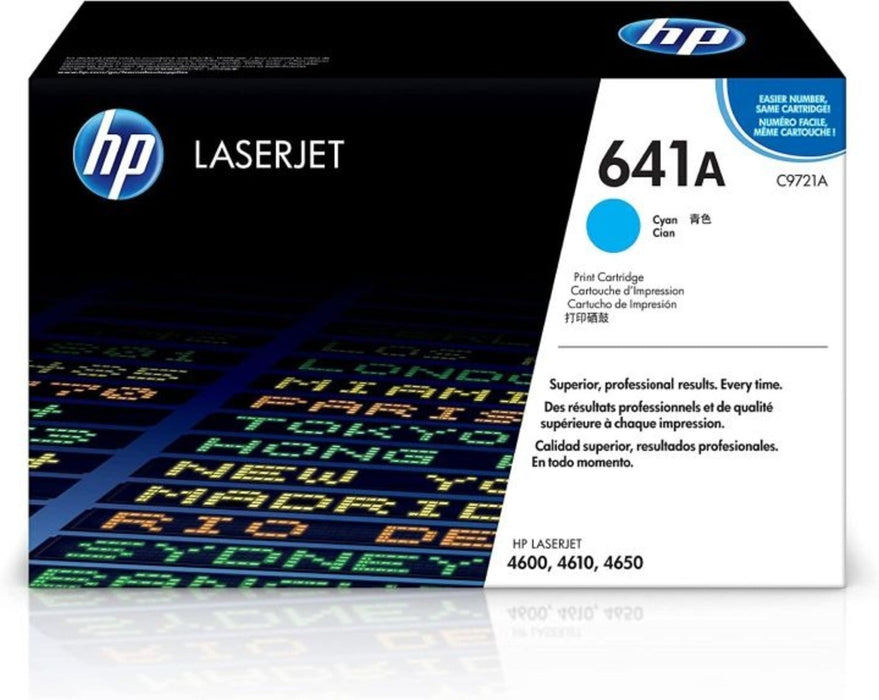 HP C9721A Cyan Toner Cartridge
