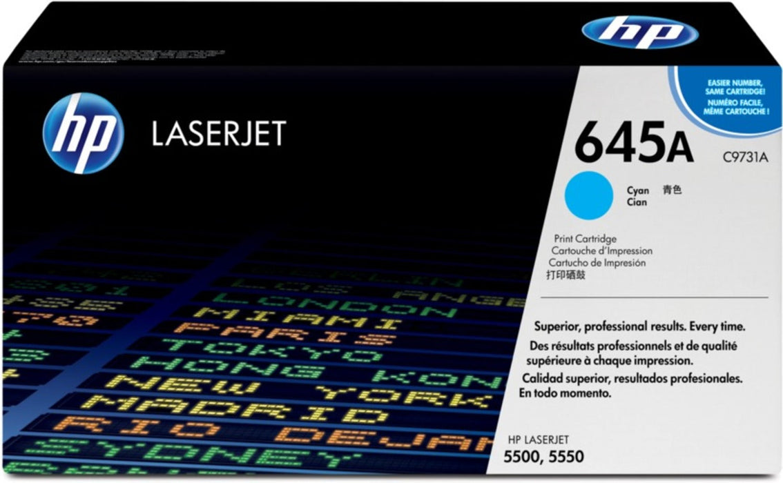 HP C9731A Cyan Toner Cartridge