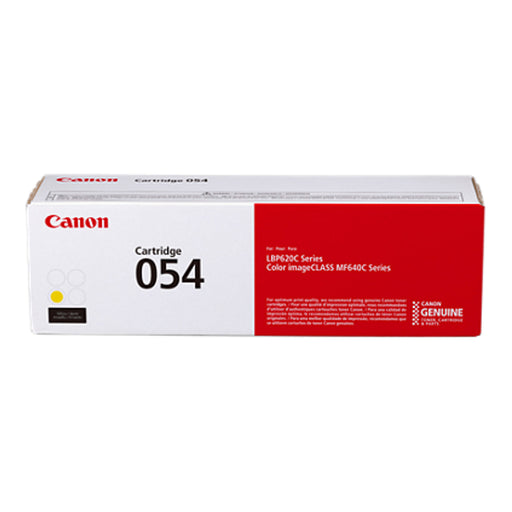 Canon 3021C001 054 yellow genuine toner cartridge