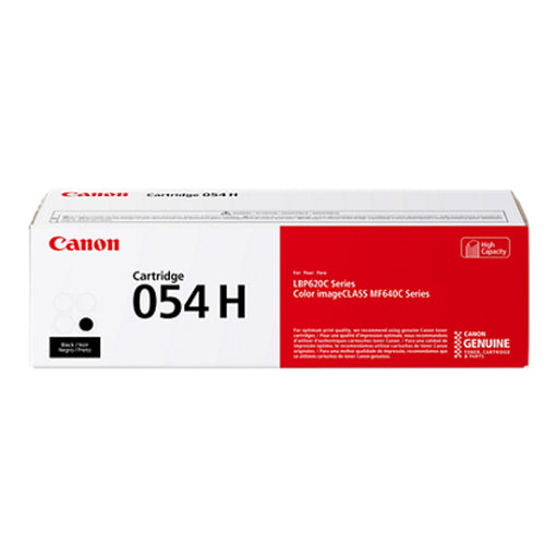 Canon 3028C001 054 H black genuine toner cartridge