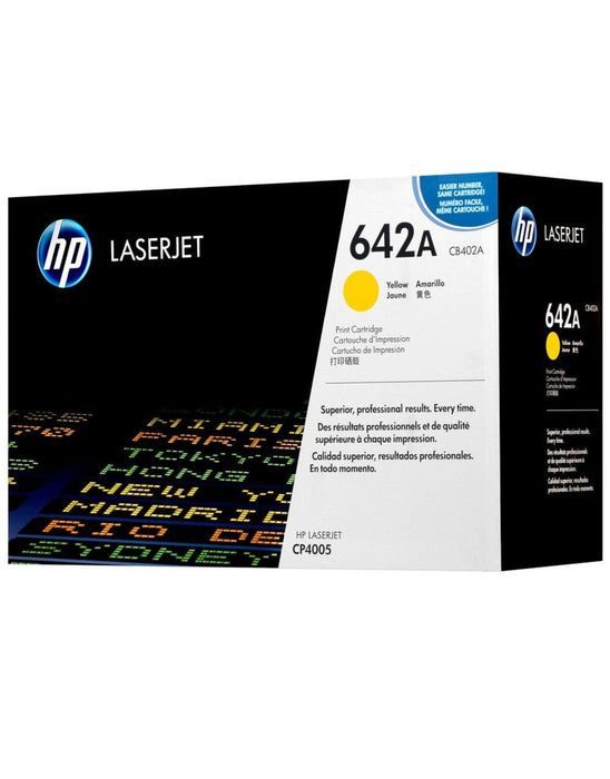 HP CB402A Yellow Toner Cartridge