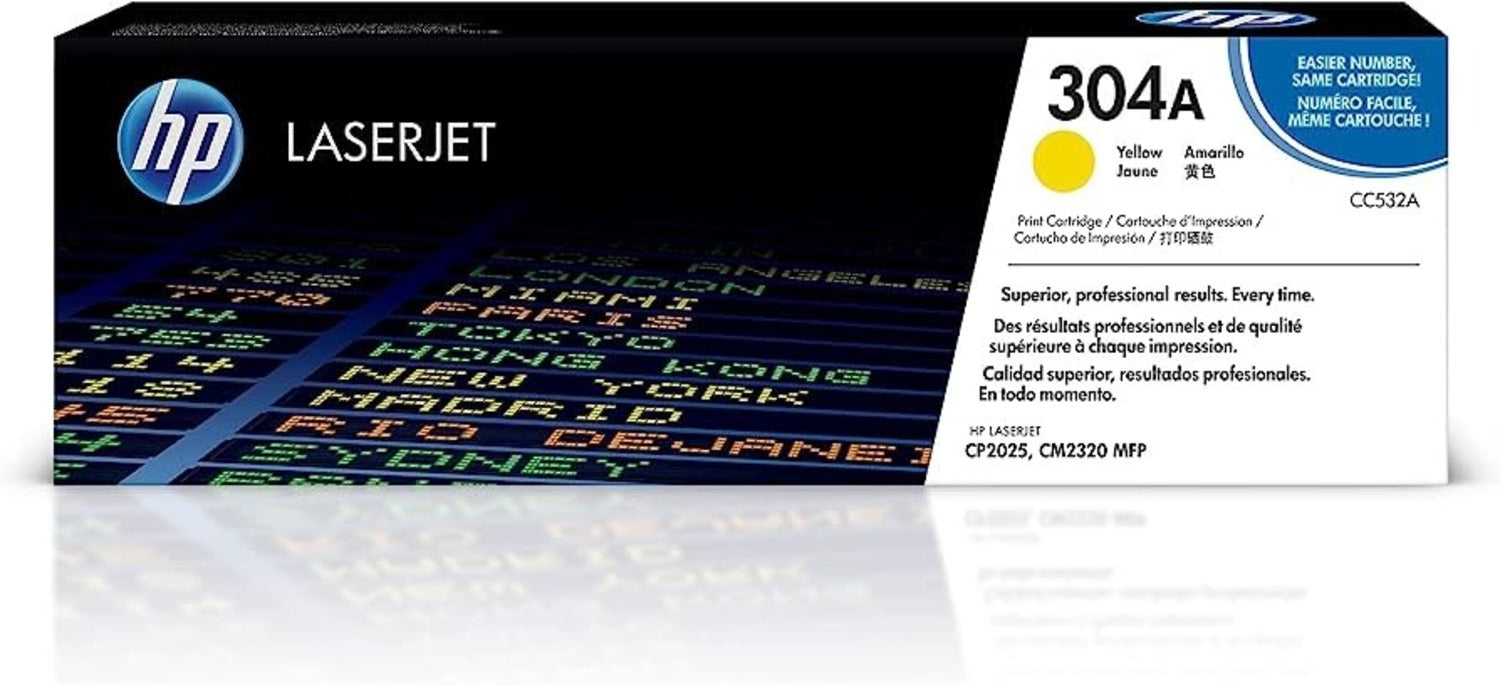 HP CC532A Yellow Toner Cartridge