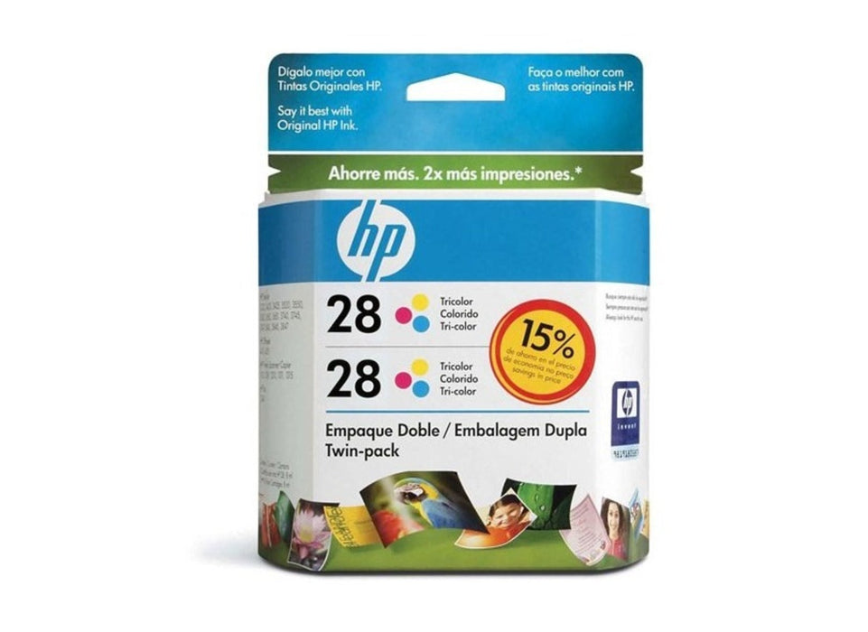 HP CD995FL Tri-Color Ink Cartridge 2/Pack