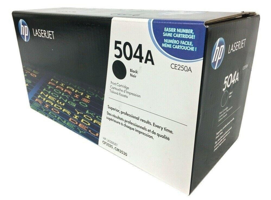 HP CE250A Black Toner Cartridge