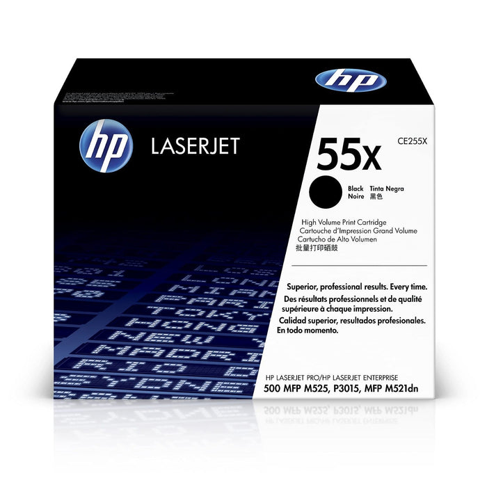 HP CE255X Black High Yield Toner Cartridge