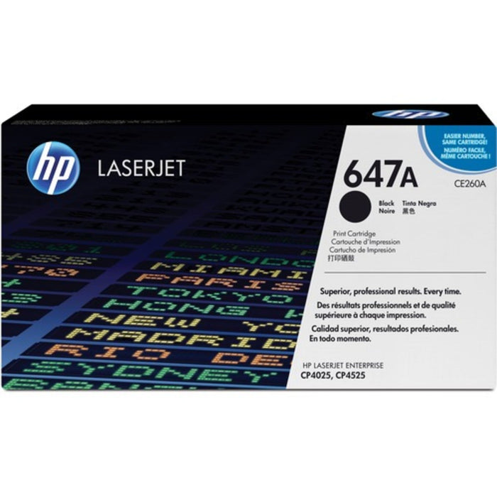 HP CE260AG Black Toner Cartridge