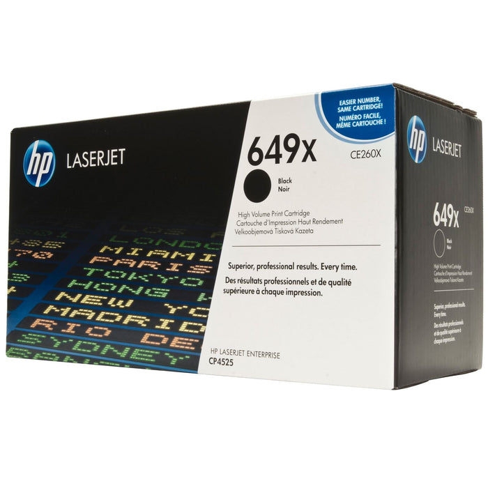 HP CE260X Black High Yield Toner Cartridge