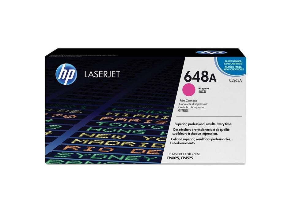 HP CE263A Magenta Toner Cartridge