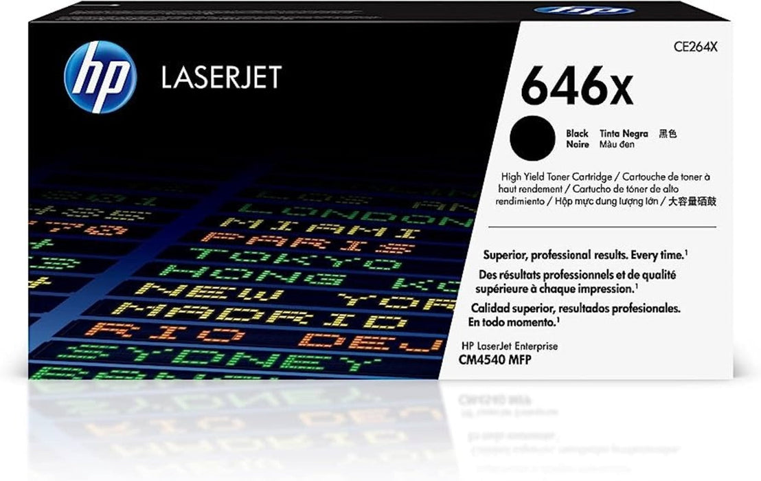 HP CE264X Black High Yield Toner Cartridge