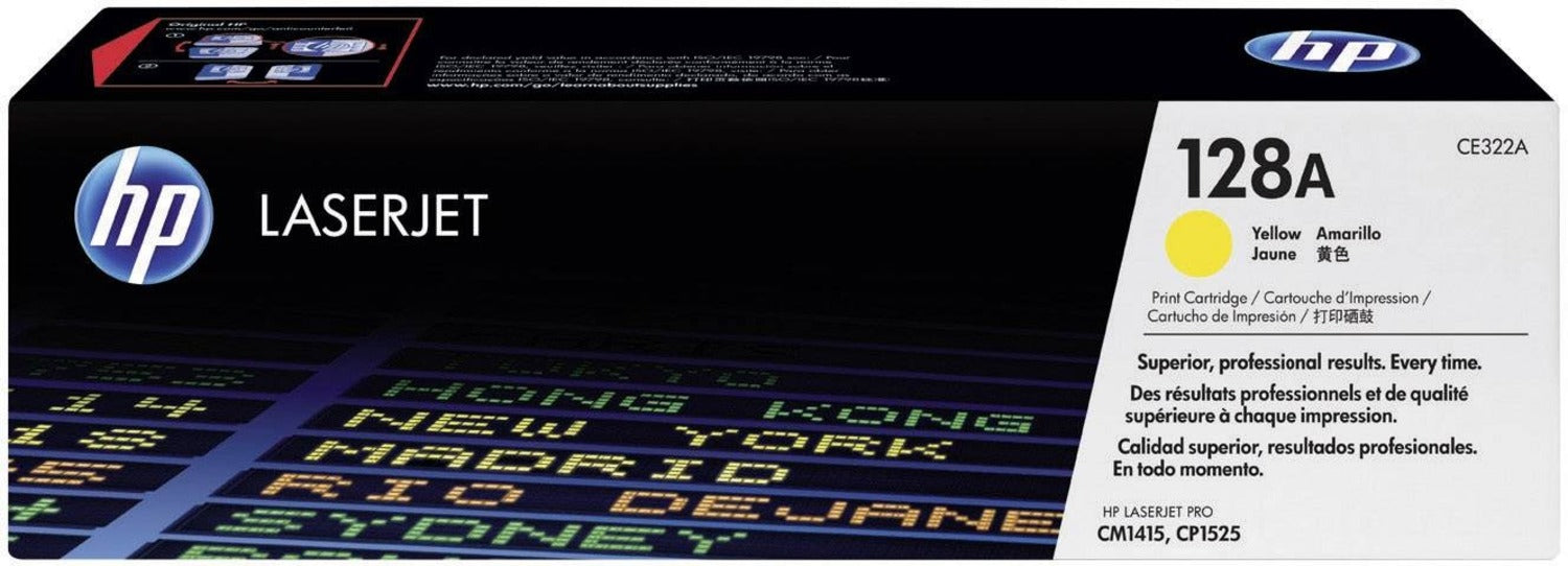 HP CE322A Yellow Toner Cartridge