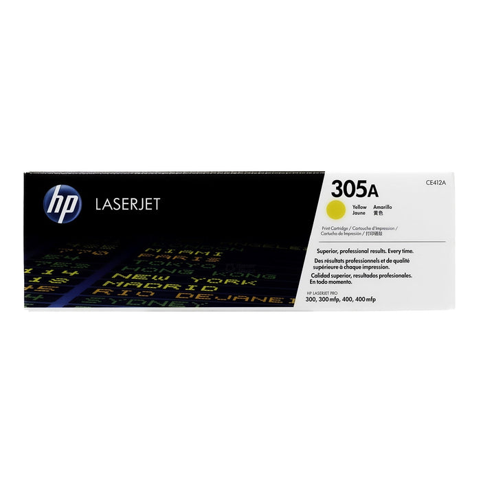 HP CE412A Yellow Toner Cartridge