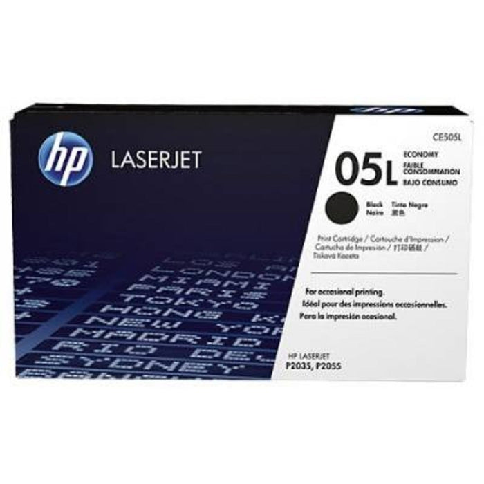 HP CE505L Black Toner Cartridge