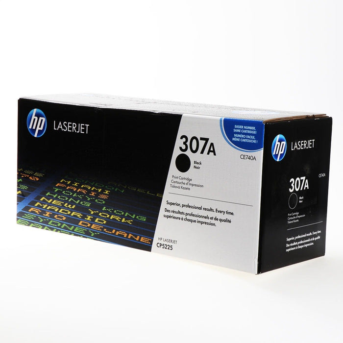 HP CE740A Black Toner Cartridge