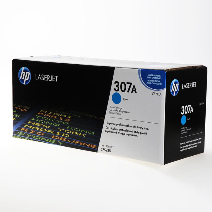 HP CE741A Cyan Toner Cartridge
