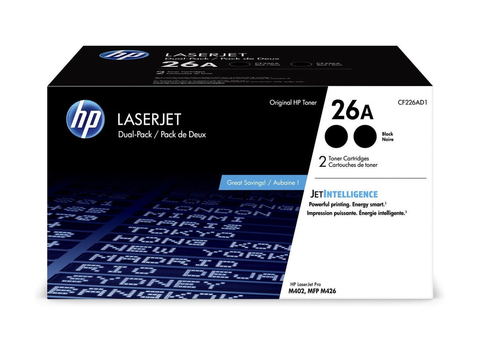 HP CF226AD1 Black Toner Cartridge