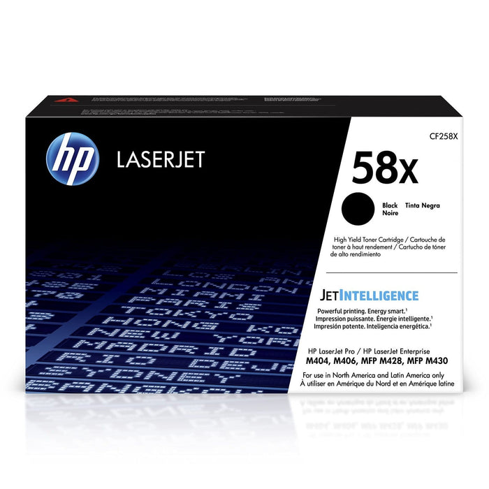 HP CF258X Black High Yield Toner Cartridge