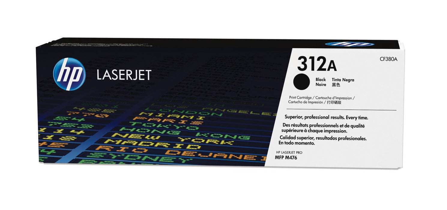 HP CF380A Black Toner Cartridge