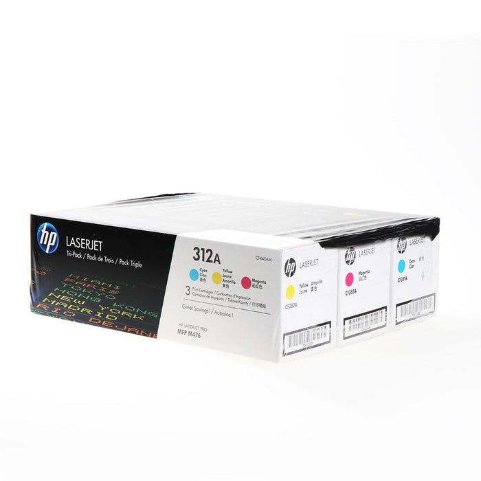 HP CF440AM Cyan / Magenta / Yellow Toner Cartridge