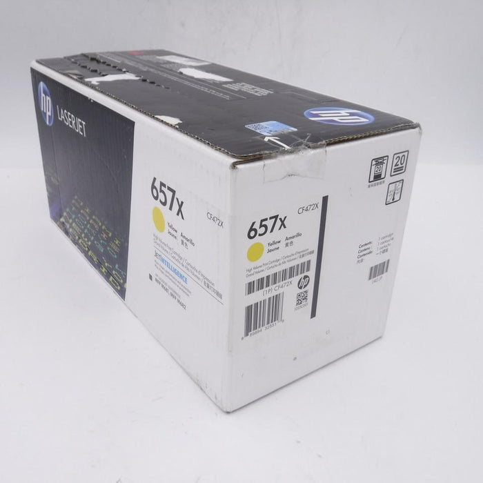 HP 657X CF472X Yellow High Yield Original LaserJet Toner Cartridge