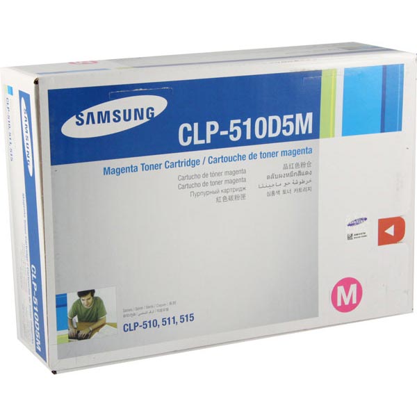 Samsung CLP-510D5M Magenta High Yield Toner Cartridge