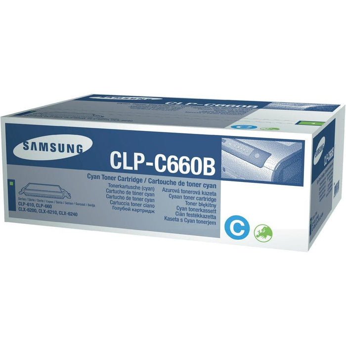 Samsung CLP-C660B Cyan High Yield Toner Cartridge
