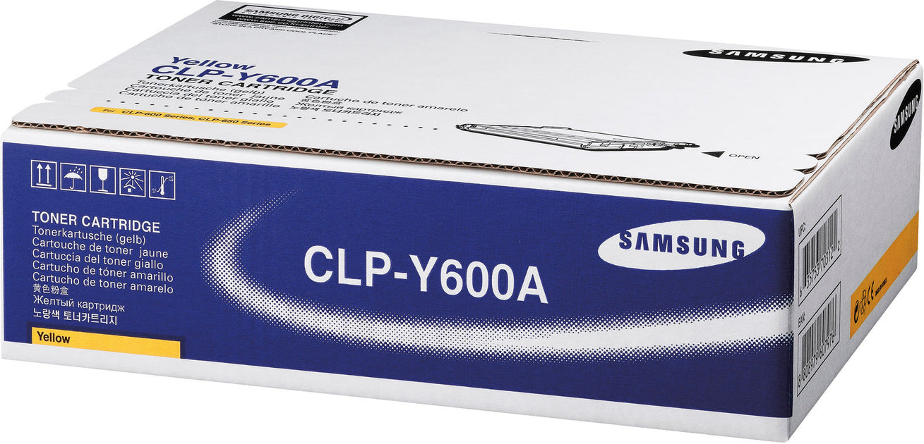 Samsung CLP-Y600A Yellow Toner — US Globe Corp