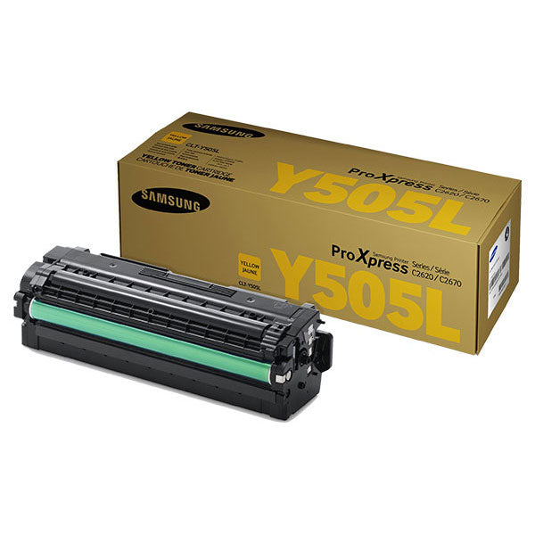 Samsung CLT-Y505L Yellow Toner Cartridge