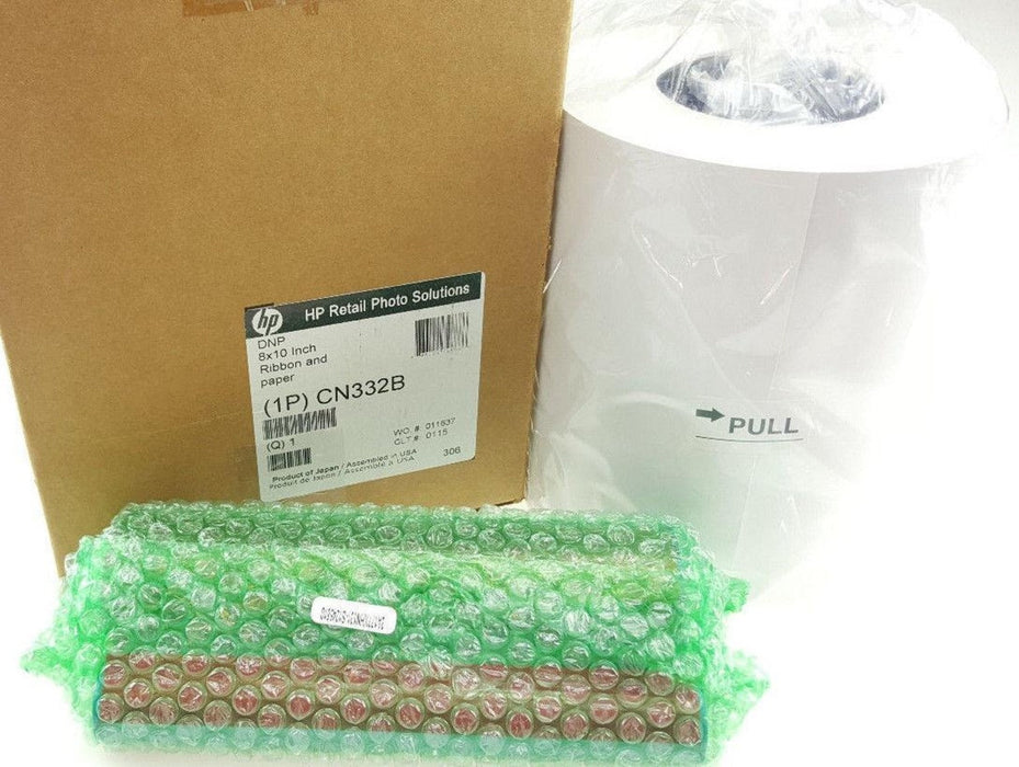HP CN332B  DNP Paper and Ribbon