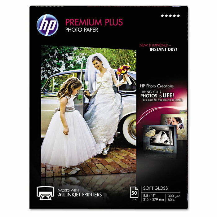 HP CR667A  Premium Plus Soft Glossy Photo Paper