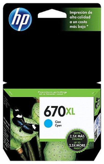 HP CZ118AB Cyan High Yield Ink Cartridge