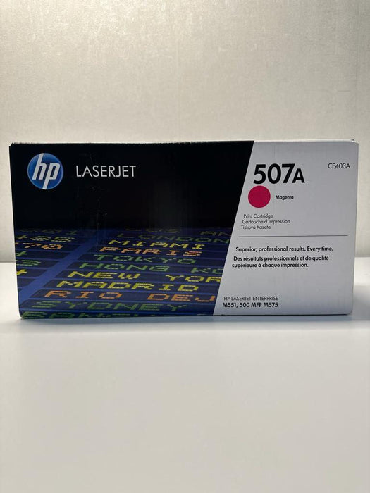 HP 507A CE403A Magenta Standard Yield Original LaserJet Toner Cartridge – 6,000 Pages