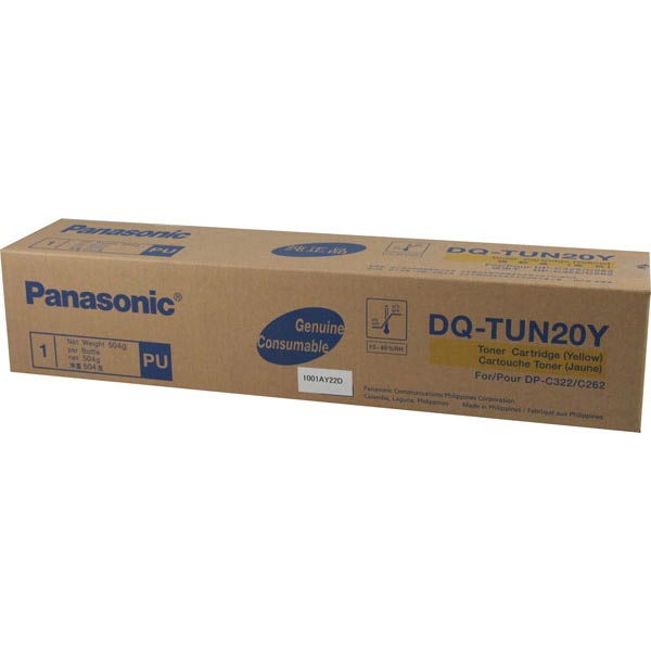 Panasonic DQ-TUN20Y Yellow Toner Cartridge