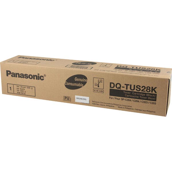 Panasonic DQ-TUS28K Black Toner Cartridge