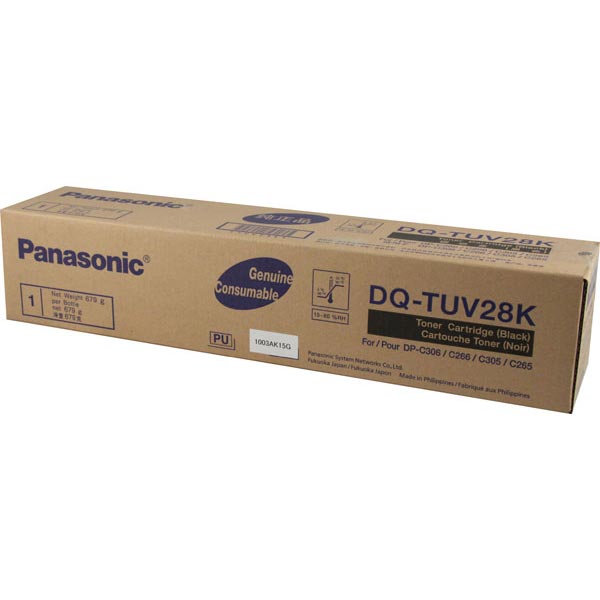 Panasonic DQ-TUV28K Black Toner Cartridge