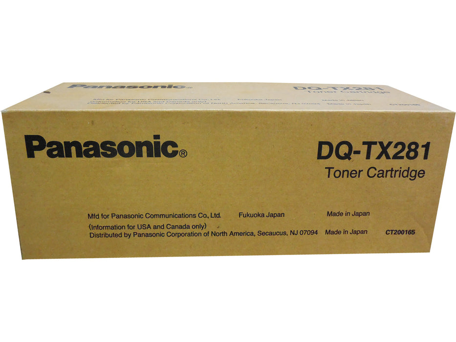 Panasonic DQ-TX281 Black Toner Cartridge