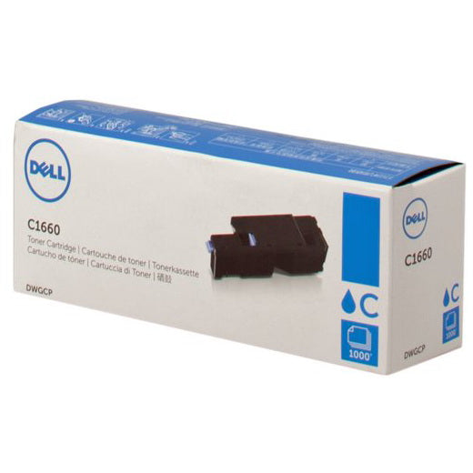Dell DWGCP Cyan Toner Cartridge