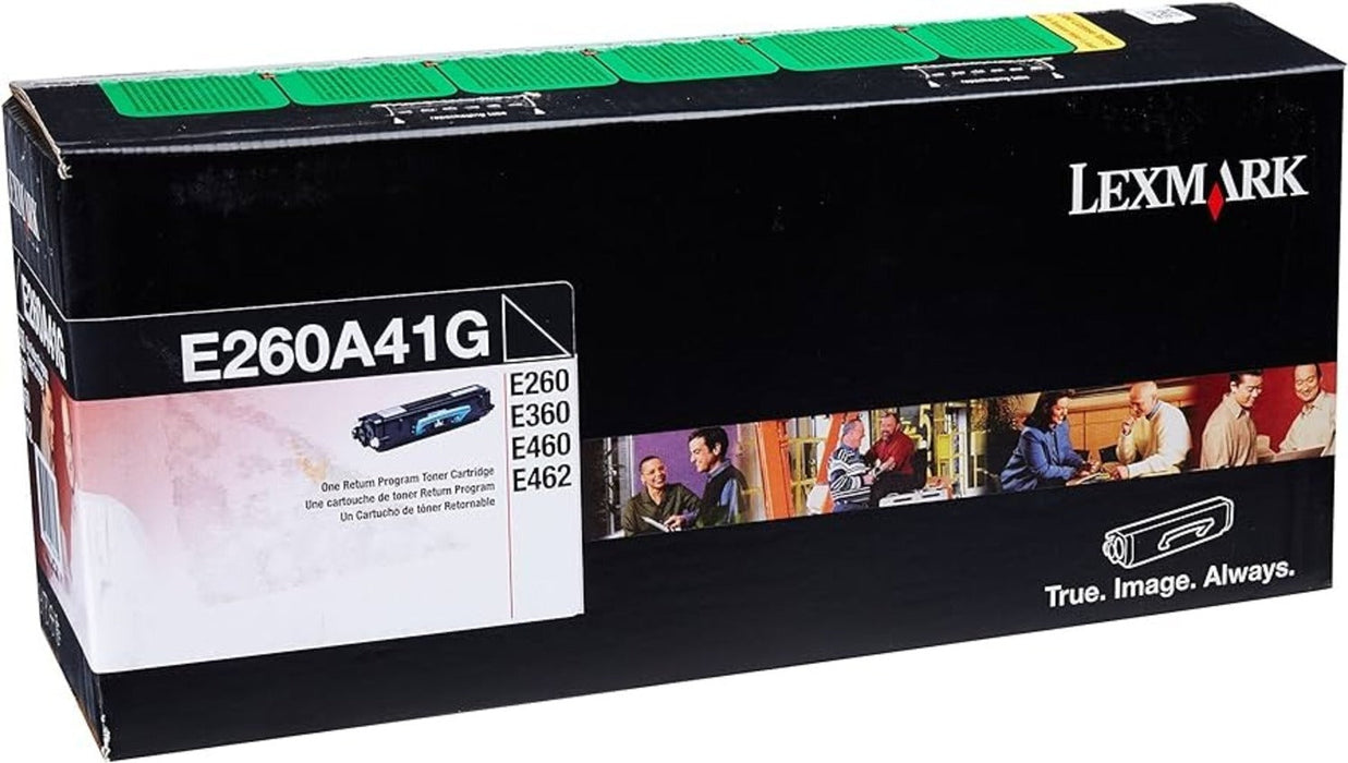 Lexmark E260A41G Black Toner Cartridge