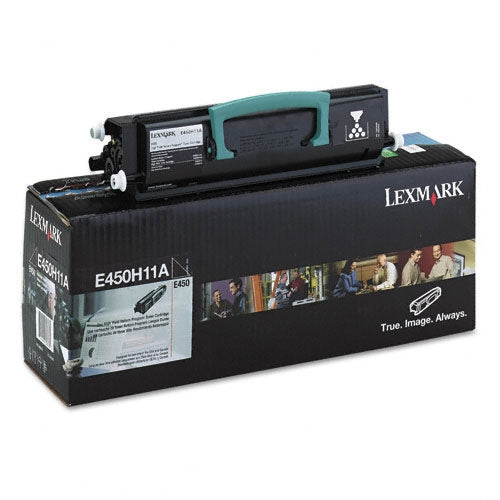 Lexmark E450H11A Black High Yield Return Program Toner Cartridge