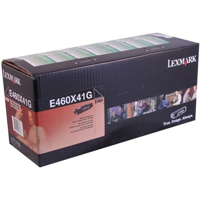 Lexmark E460X41G Black Extra High Yield Return Program Toner Cartridge