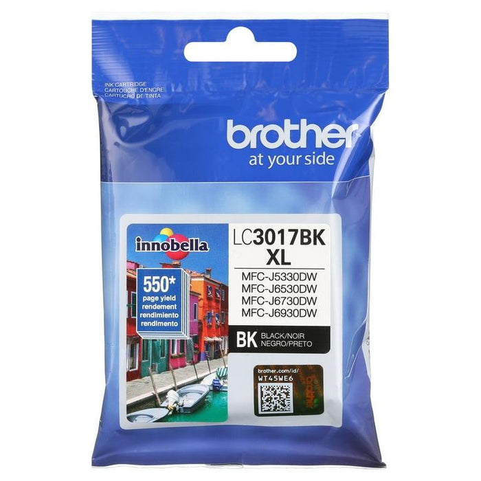 Brother LC3017BK Black High-Yield Original Ink Cartridge
