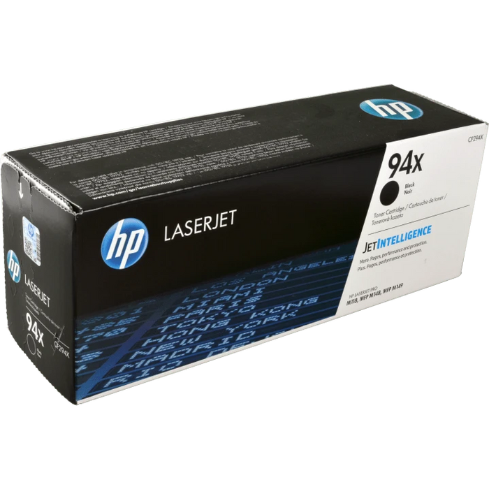 HP 94X CF294X Black High Yield Original LaserJet Toner Cartridge – 2,800 Pages
