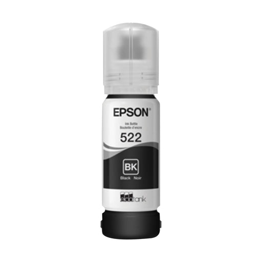 Epson 522 T522120-S Black Ultra-High Capacity Original Ink Cartridge - Up to 4,500 Pages — front-facing retail box