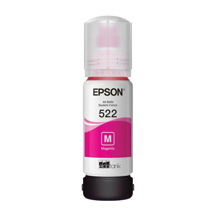 Epson 522 T522320-S Magenta Ultra-High Capacity Original Ink Cartridge — front-facing retail box