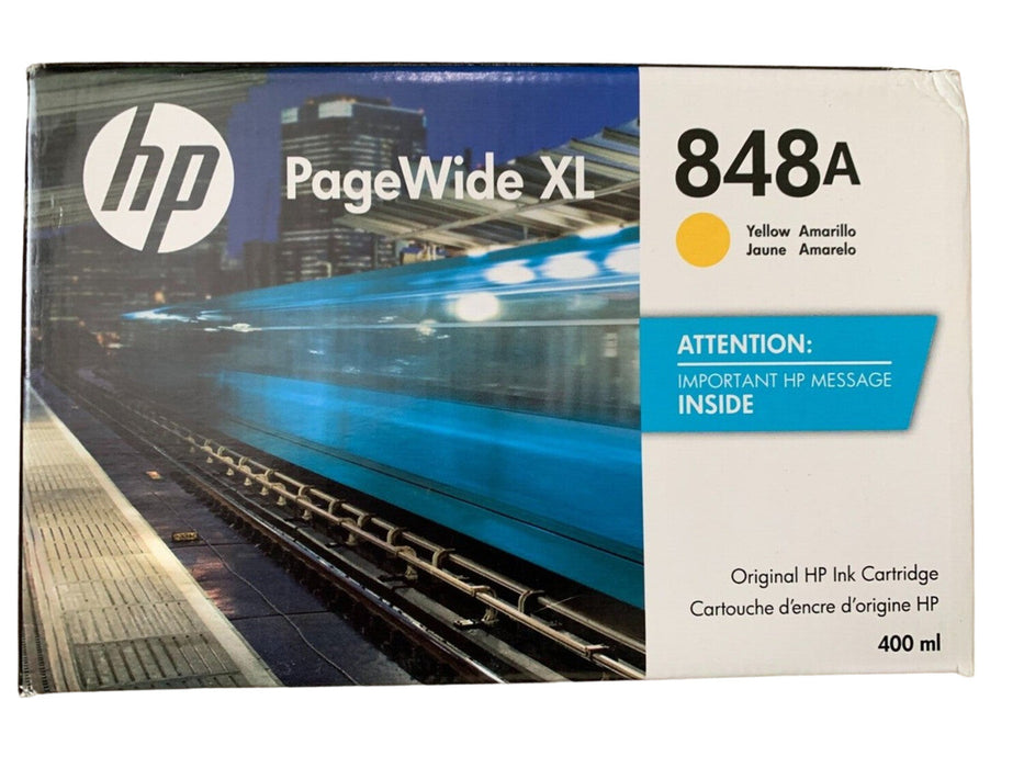 HP F9J85A Yellow Ink Cartridge