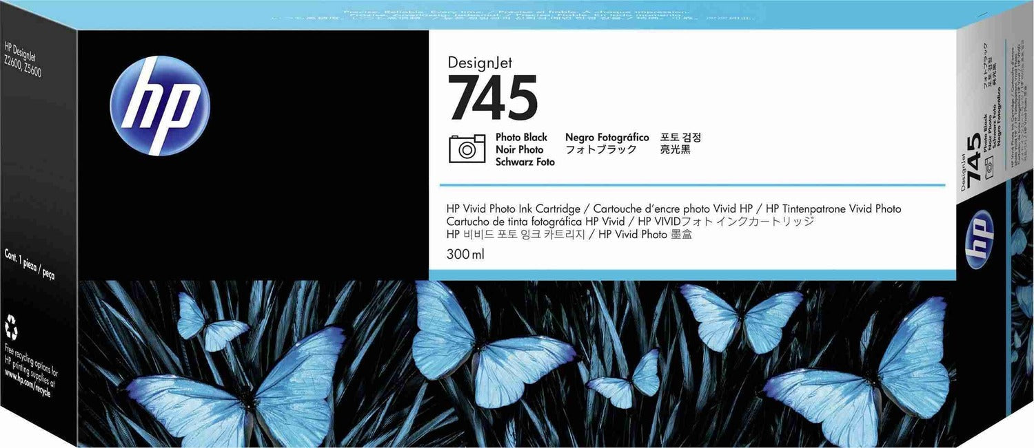 HP F9K04A Photo Black Ink Cartridge