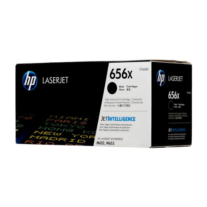 HP 656X CF460X Black High Yield Original LaserJet Toner Cartridge
